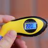 Car Tire Digital Barometer Lcd Electronic Tester Digital Tyre Air Pressure Gauge Yellow Tire Manometer Barometers Tester Tool