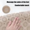 Round Bathroom Slip-Proof Shower Mat, Waterproof Floor Mats, Anti-Slip Bathtub Mats for Safe and Comfortable Bathing