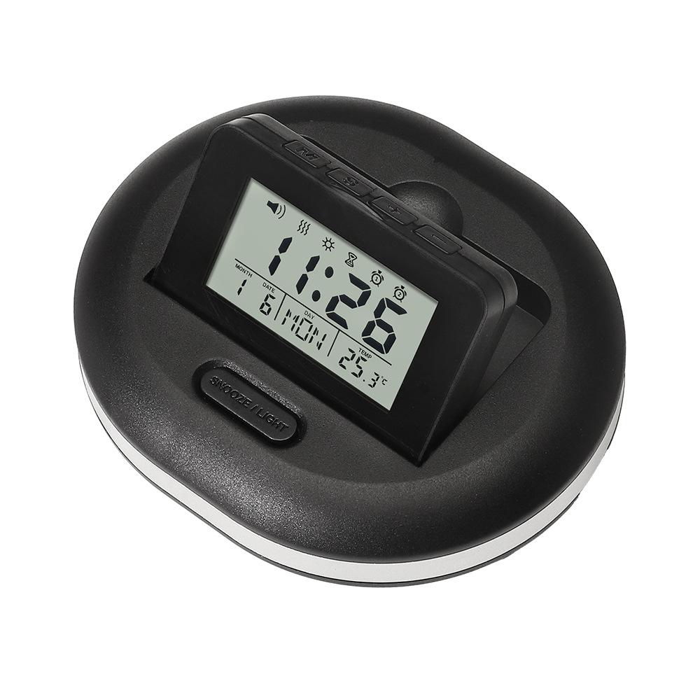 

Вибрирующий студенческий маленький будильник с обратным отсчетом, вечный календарь, термометр, креативные часы, многофункциональные светящиеся электронные часы