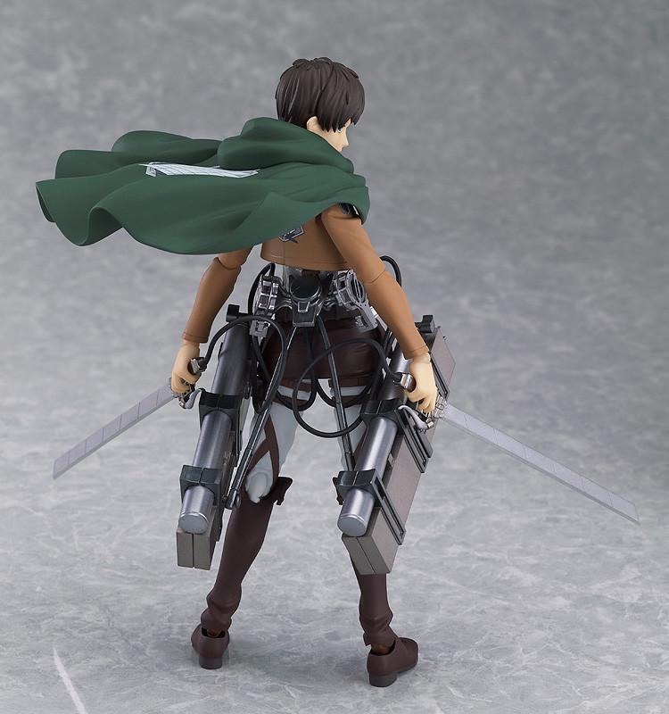 Attack on Titan: Captain Levi, Eren, and Mikasa Action Figures