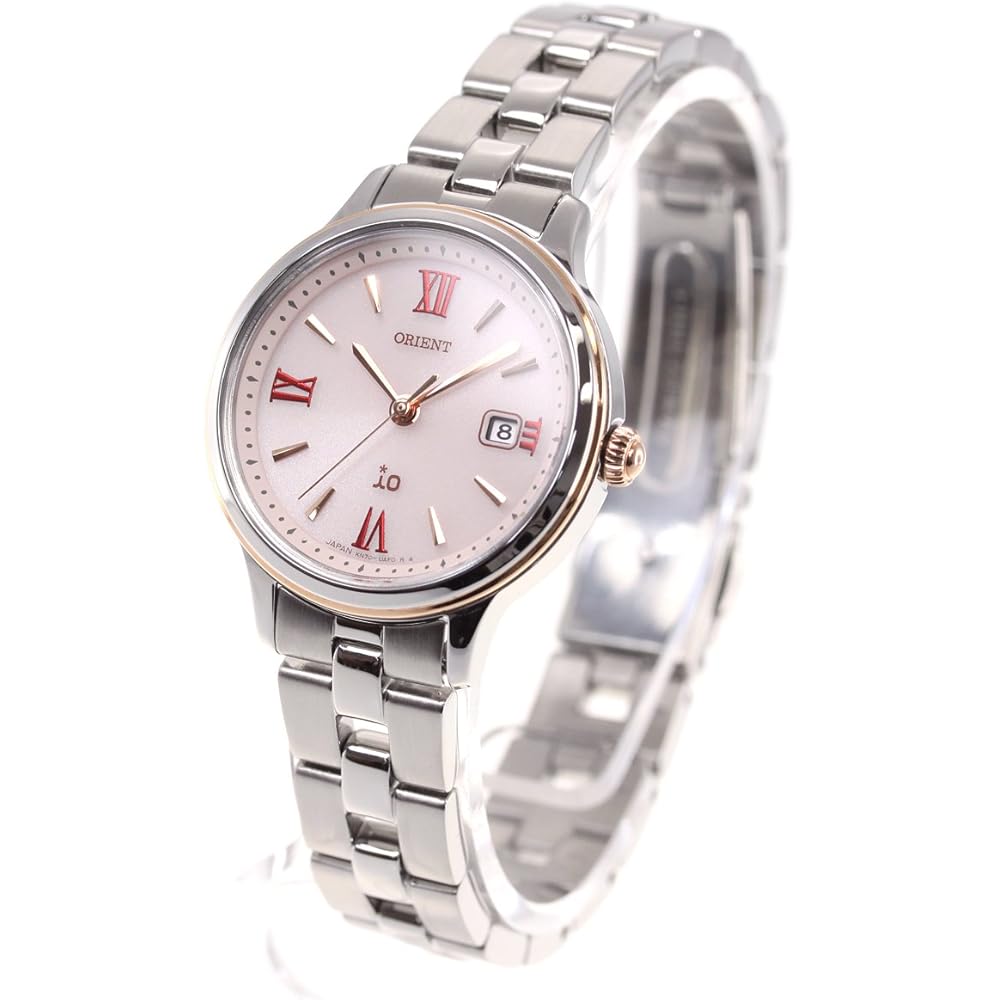 

Orient iO SOLAR Solar Watch, Made in Japan, with Manufacturer s Warranty, RN-WG0006P, Women s, Pink