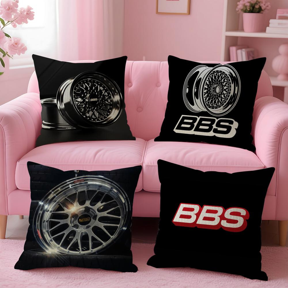 B-Bbs Cushion Cover Natural Linen Organic Fabric Double-Sided Printing Sofa Home Decor Gift Pillow Cover