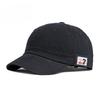 Korean Fashion Short Brim Baseball Cap for Men Women Unisex Casual Outdoor Sun Protection Peaked Cap Vintage Patch Dad Hat