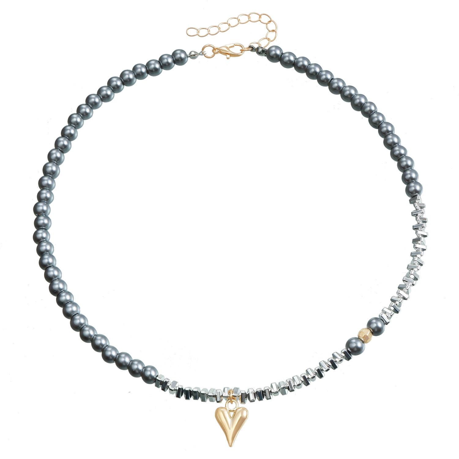 

Ювелирные изделия Ветер Изысканные стеклянные бусины Ручная работа Бисером Цепочка на ключицу Легкая роскошь Любовное ожерелье Женское