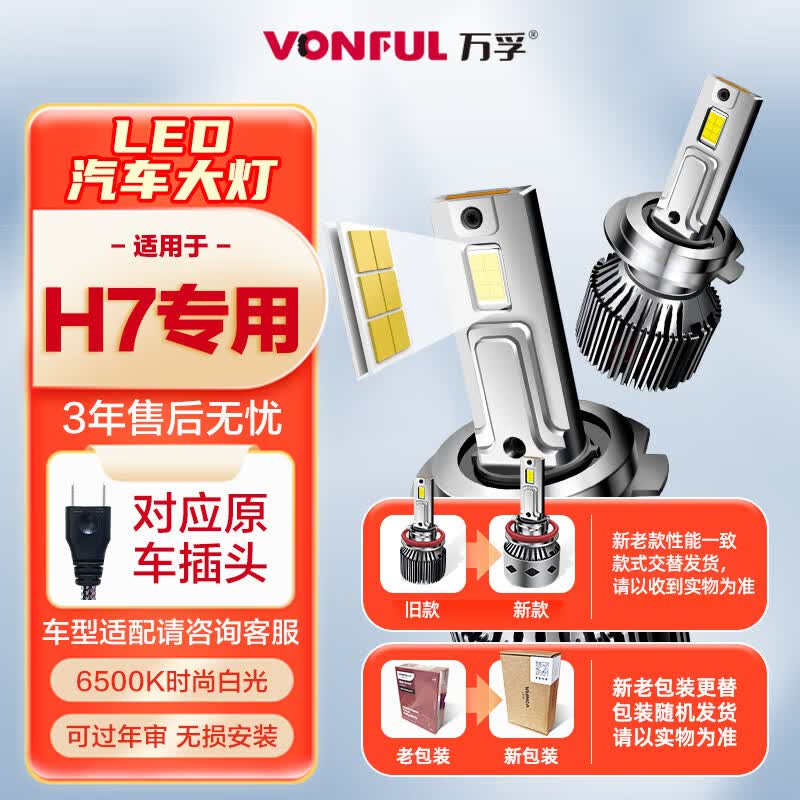 Wanfu H7 LED Headlight Bulb for Trumpchi & Venucia