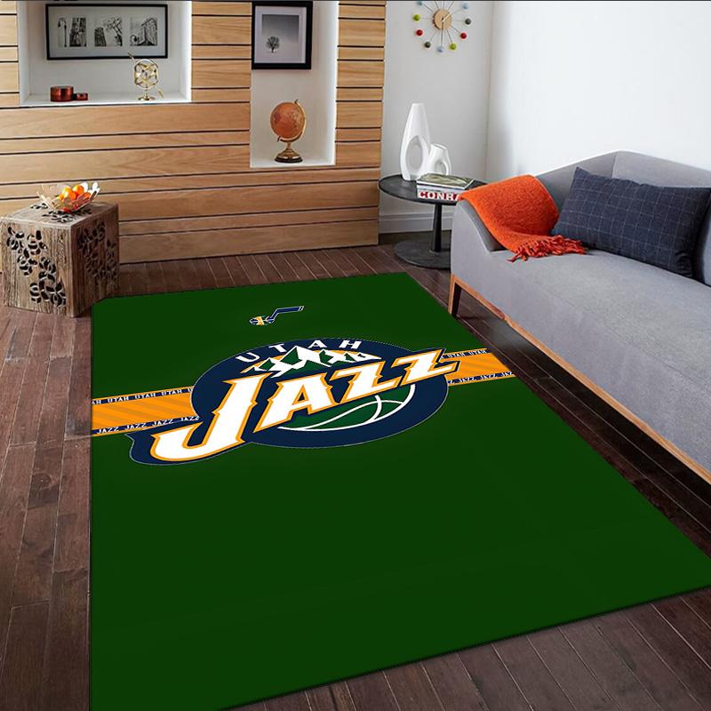 Jazz Basketball Team  Carpet, Kitchen Rugs, Yoga Mat, Non-Slip Mats, Rug for Bathroom, Living Room bedroom, Camping Rugs Christmas Gift