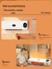 Wall-Mounted Remote-Control Bathroom Heater: Dual-Use Cold/Warm Intelligent Constant Temperature Blower, Punch-Free Installation.