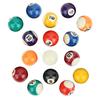 16 ST Miljövänliga 38MM Harts Barn Biljardboll Leksak Mini Poolbordstillbehör