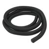 10FT Split Wire Loom Tubing Black 25MM Self Rolling High Temperature Resistance Sleeves For Automotive Wire