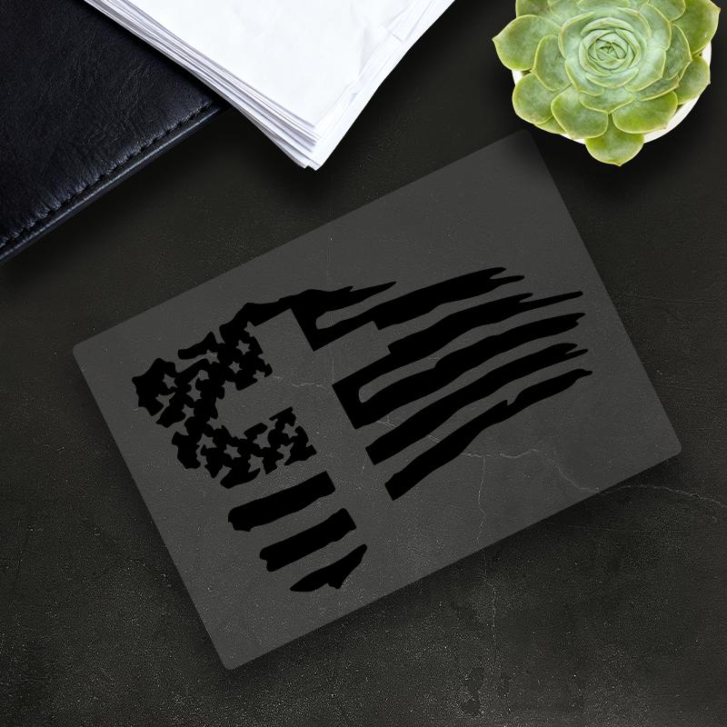 1PC American Flag Cross Motorcycle Sticker Waterproof for Motorcycle Fairings Tailbox Fuel Tank Car Window Scooters Vinyl Decals