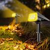 Waterproof LED Solar Garden Spotlight for Trees and Landscapes