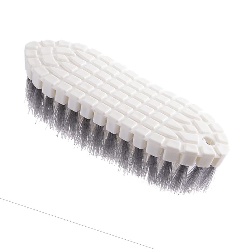 Yoshino Kitchen Cleaning Brush for Stove Sink Tile Bathtub Floor Home Use Plastic Handle Steel Wire Brush Household Tools
