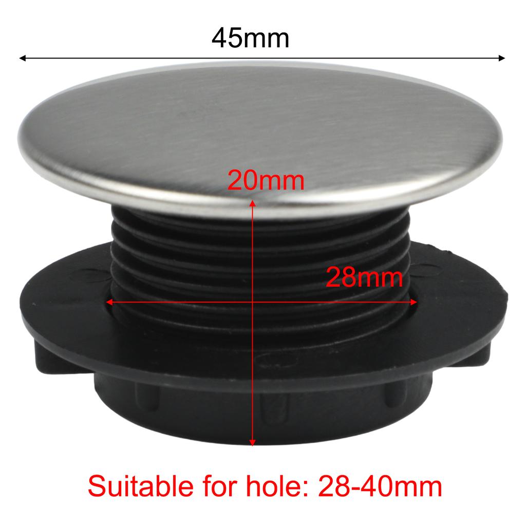 Kitchen Faucets Sink Cover Hole Home Garden Kitchen Stopper Useful Basin Cover Kitchen Fixtures Stainless Steel