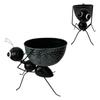 Ant Shaped Metal Flower Pot Wrought Iron Succulent Planter Creative Animal Plant Holder for Indoor O