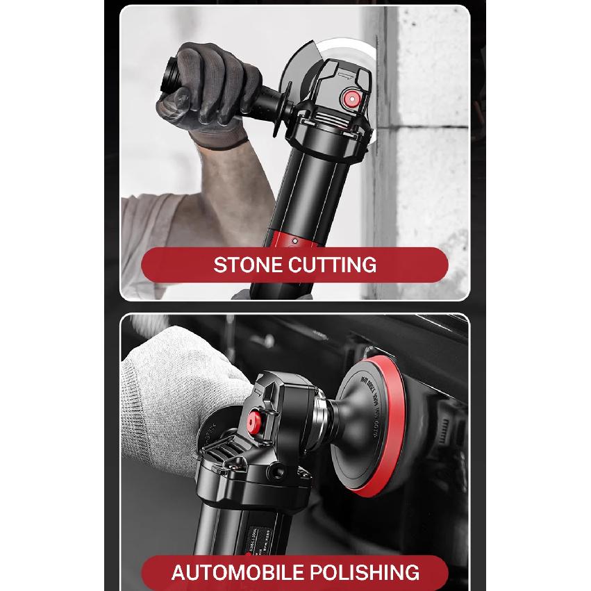 Pure Copper Motor Angle Grinder Polishing Machine Multifunctional Small Polishing Cutting Machine Hand Grinding Wheel Household