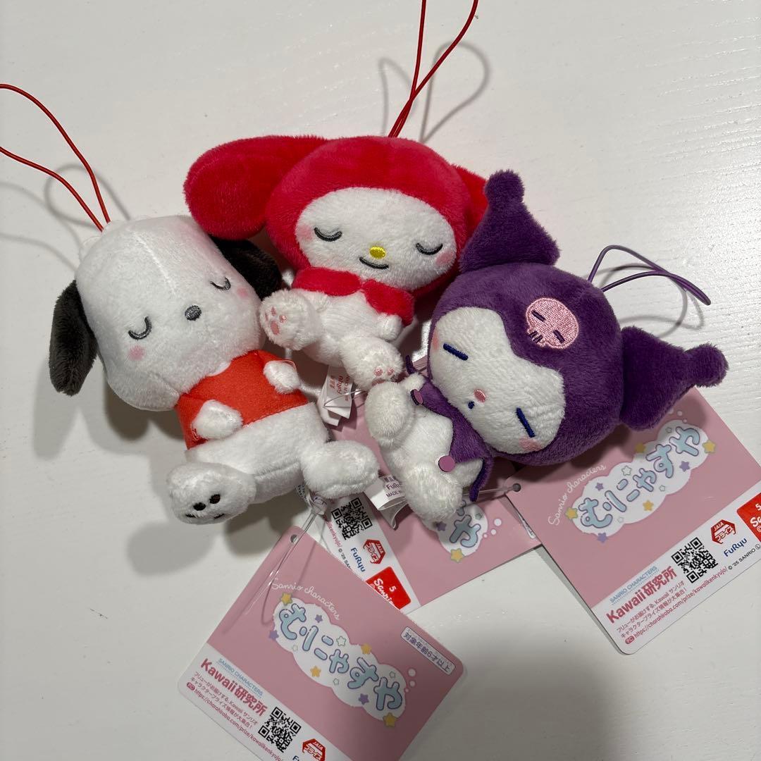 Sanrio My Melody Kuromi Pochacco Munyasuya Mascot Bulk Sale