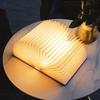 Creative USB Rechargeable Folding Book Night Light - Cultural Gift & Bedside Lamp