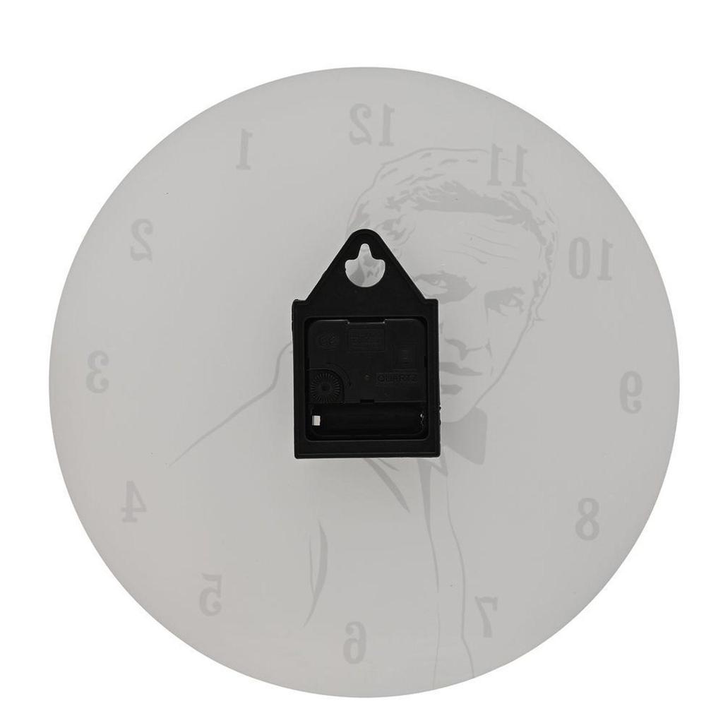 Hometime Iconic Collection Skleněné nástěnné hodiny 30cm Ikona skvělých 60. let