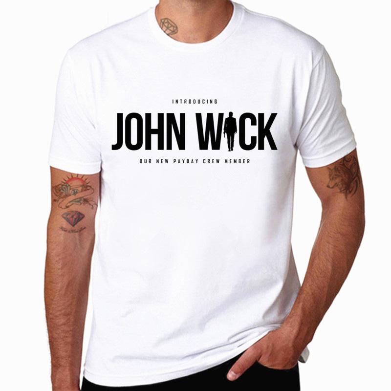 John Wick T Shirt Tshirt Men Funny Print Fashion Tshirt Short Sleeve Summer Top Male Tee summer tshirt drop shipping