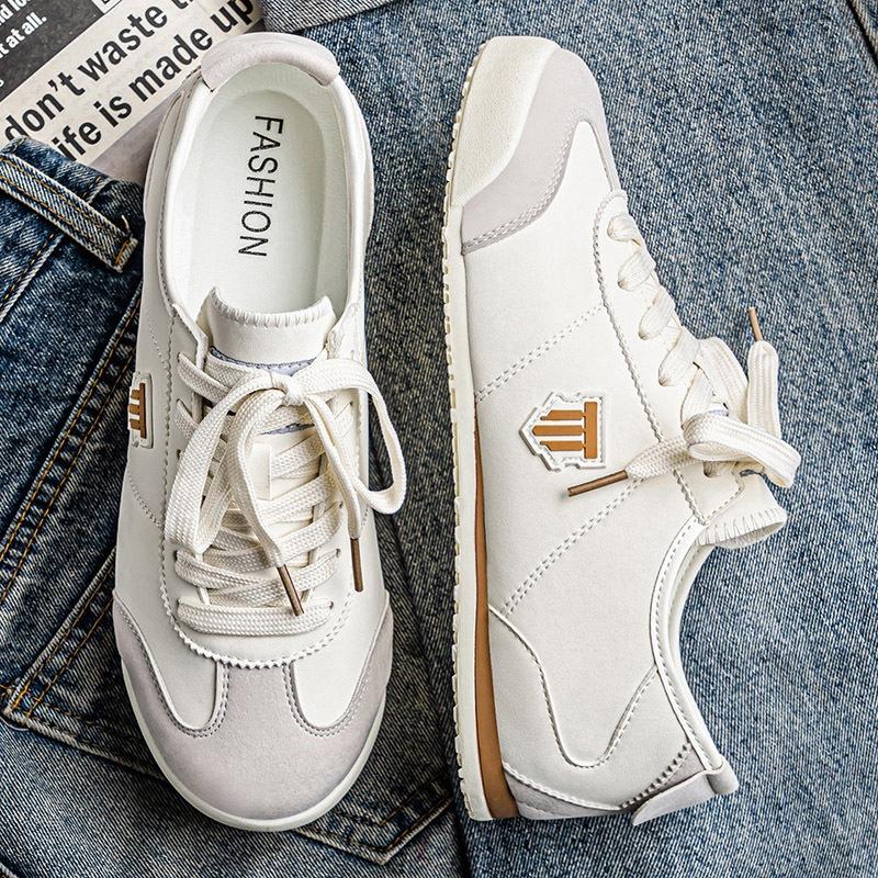 Leather Men Shoes 2025 New Autumn Casual Sneakers Versatile Trend Casual Shoes High-quality Men's Shoes Zapatos Casuales