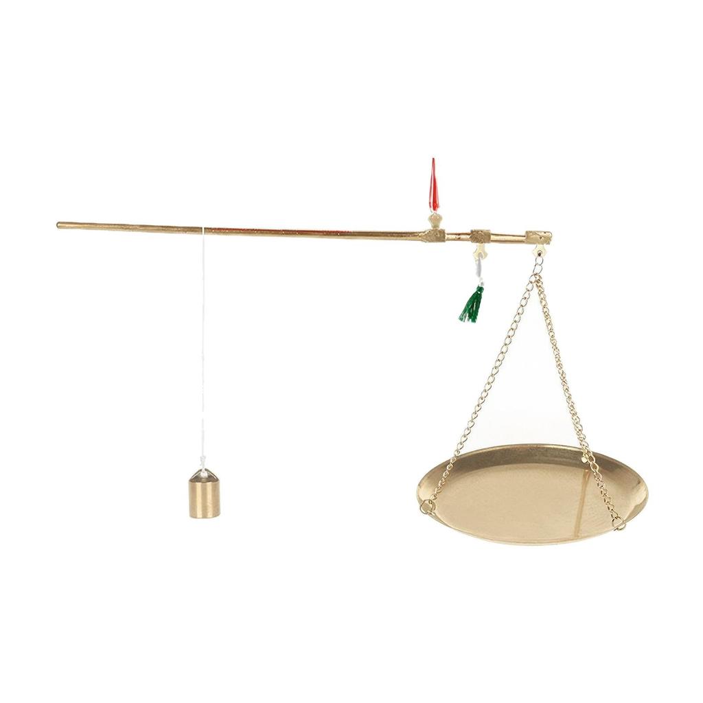 Handmade Copper Balance Scale Manual Graduated Beam Long-Lasting