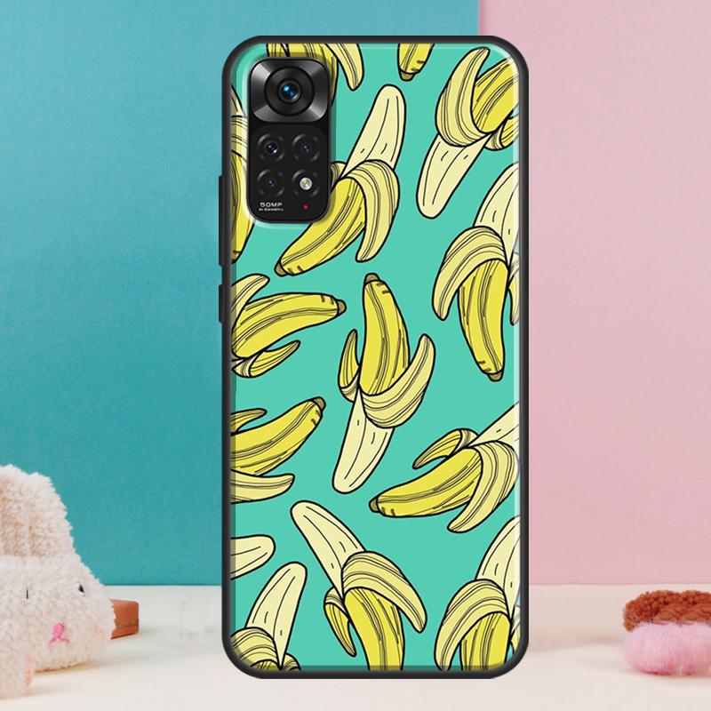 Tropical Summer Fruit Lemon Case For Xiaomi Redmi Note 14 13 Pro 12 11 9 10 9S 10S 11S 12S Redmi 14C 13C 10C 12C Cover