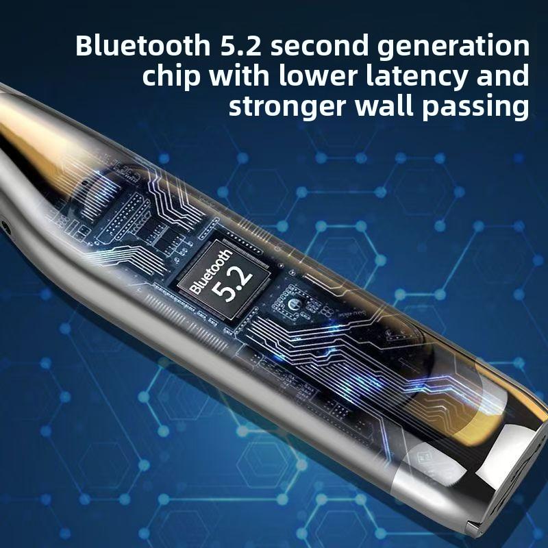 Wireless Bluetooth Headset Neck Type Super Battery Life Sports Karaoke Pluggable Card