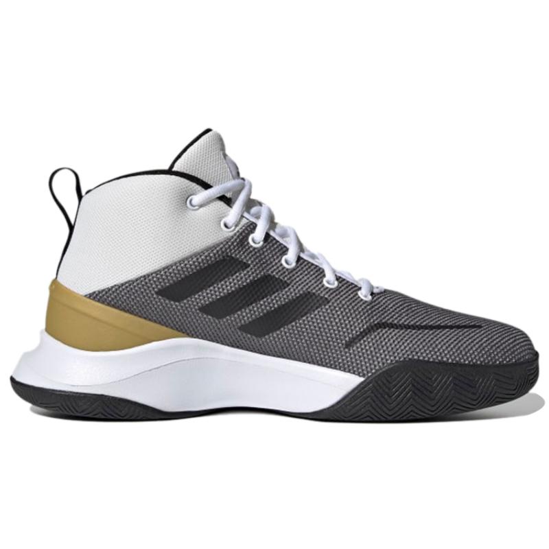 Adidas Ownthegame Shoes Black/White/Yellow Sneakers FY6010
