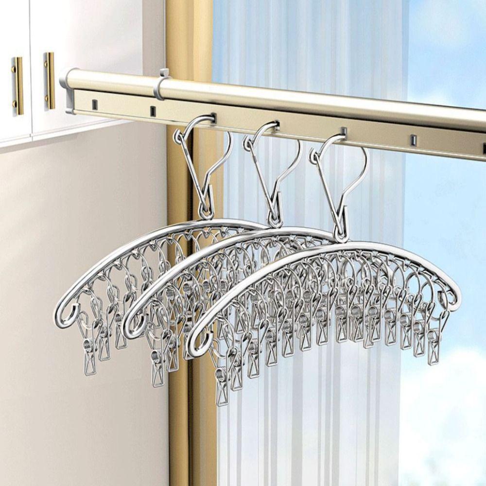 No Deformation Windproof Drying Rack Strong Support Clothes Drying Hanger  Home Drying