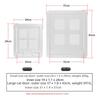 New Universal Pet Screen Door with Entry/Exit Control – Anti-Bite Design for Cats and Dogs