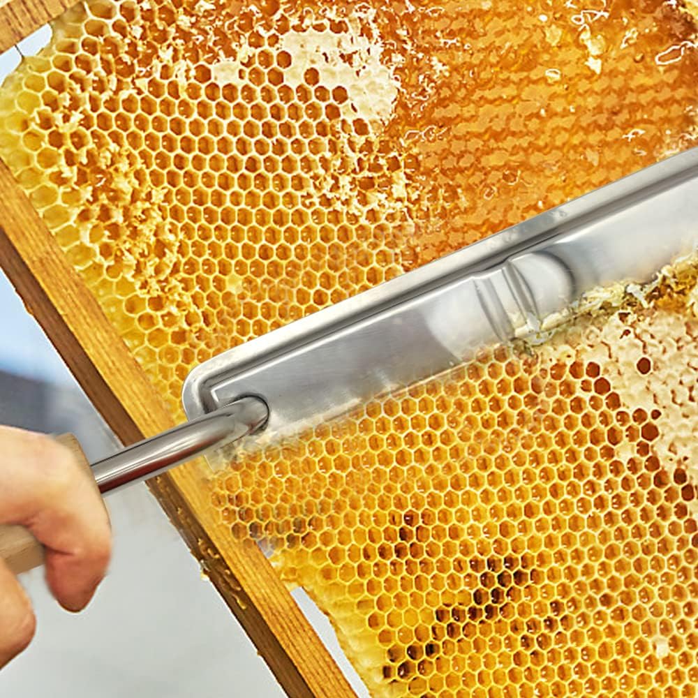 Elektrikli Arı Bal Kapağını Açma Bıçağı, Paslanmaz Çelik Sabit Sıcaklık Arı Bıçağı Kazıyıcı, Bal Çıkarıcı