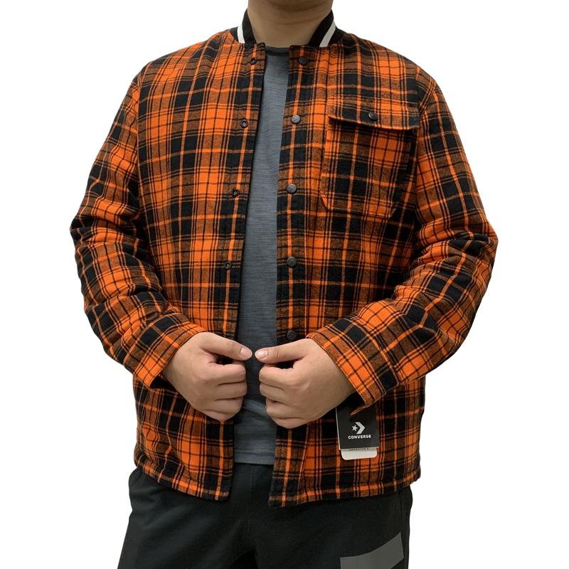 Converse Quilted Jackets & Coats Men s Orange 10006864-A02 L