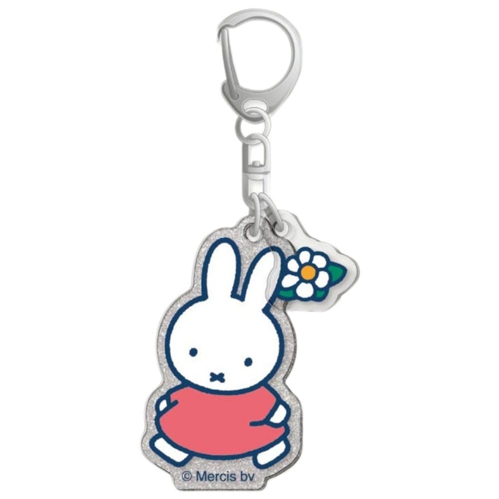 

Marimo Craft Miffy Clover Pop Series Acrylic Full x 2-piece Keychain, Body, Approx. W32.5 H55.6mm (DBM-2858)