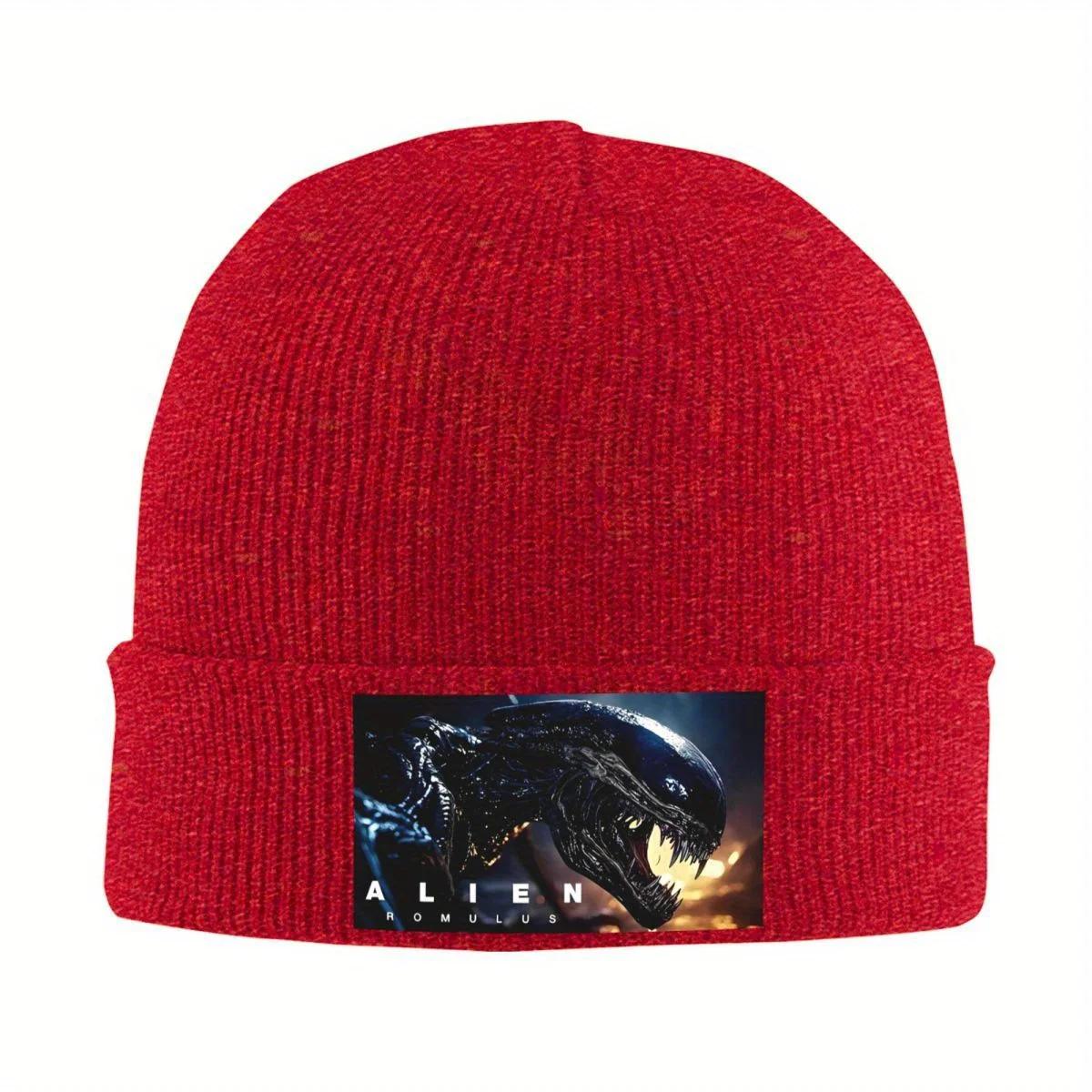 New Alien Romulus Alien Hats Autumn Winter Beanies Street Cap Unisex Knitted Hat