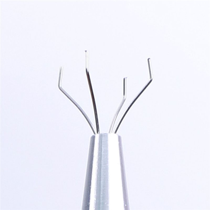 A34R 4 Jaw Pick Up Tool 4 Jaw Gripper For IC Chip Electronic Component Nail Screw Clamping Hand Tool