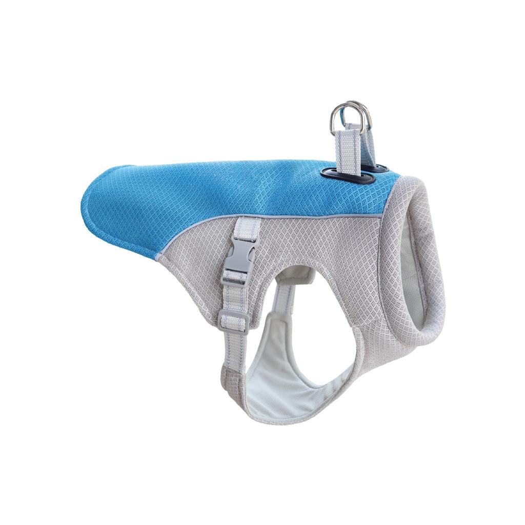 Summer Pet Clothes Vest Breathable Mesh Material Cooling Puppy Short Sleeves Adjustable Dog Clothes Soft and Comfortable