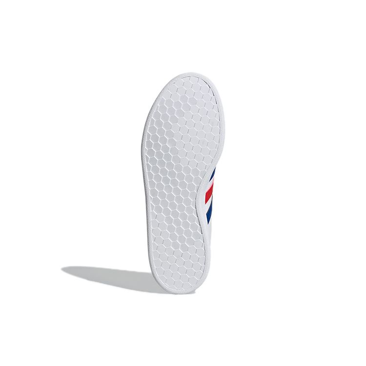 Adidas Grand Court SE White Royal Blue Red Unisex Sneakers Cloud-White Vivid-Red H02029
