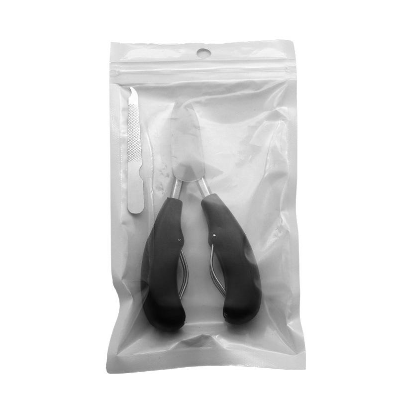 Professionele teennagelknipper, snijder, ingroeiende teennagel, dikke nagel, dode huid, vuilverwijderaar, superscherp, gebogen mes, nagelgereedschap