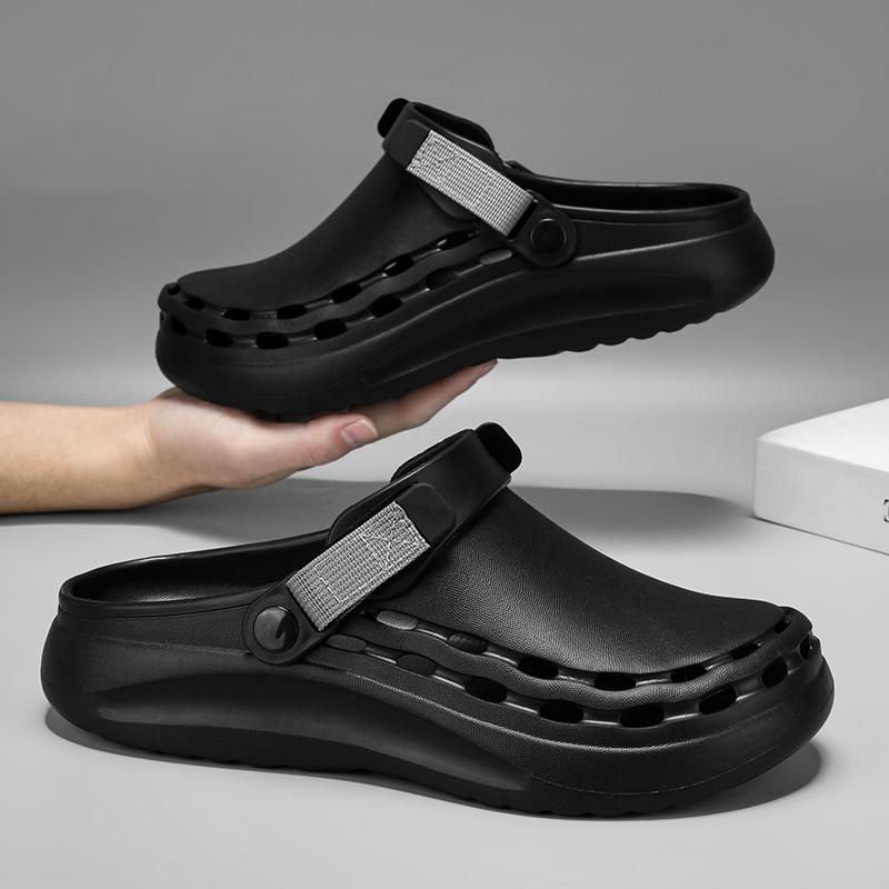 Móda Módní Sandály Lehké Venkovní Pantofle Základní Plážová Obuv Rychleschnoucí EVA Pánské Dřeváky Ležérní Pánské Pantofle Zahradní Obuv