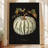 Large Size Pumpkin Posters Prints Fall Wall Art Halloween Poster Wall Arts Classical Pumpkin Painting, Living Room NO Frame