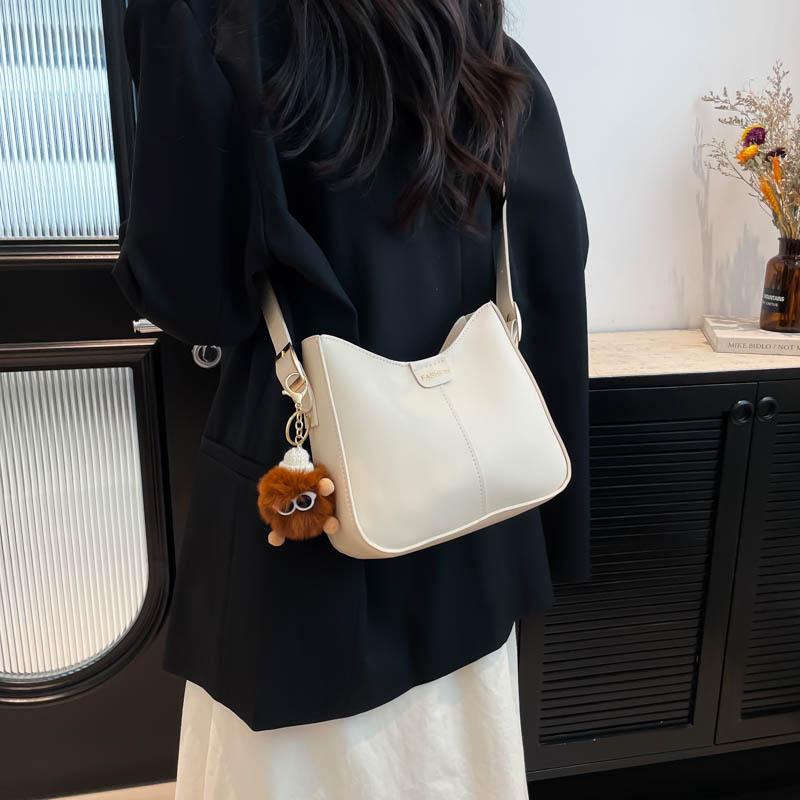 Premium Texture Retro Bag Women's 2025 New Fashion Versatile Bucket Bag Internet Celebrity Explosion Shoulder Messenger Bag