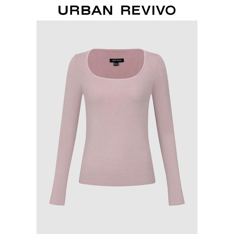 UR Women's Solid Color Short Knitted Top