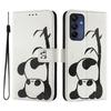 Luxury Flip Leather Case For Samsung Galaxy A17 A07 A16 5G Flip Cover on For Samsung A17 A06 4G Wallet Bags Flower Cases Shell