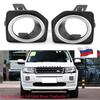 Fog Lights Cover For Land Rover Freelander 2 LR2 2013 2014 2015 2016 Led Headlights Auto Fog Lamp Foglight Cap Frame Shell