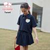 Fuluomi Girls' Summer Academy Style Skirt Set