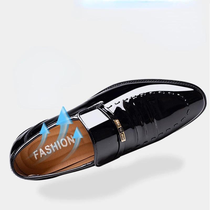 Fashion Leather Shoes for Men Dress Shoes Classic Formal Leather Shoes for Men Formal Office Work Shoe Men Party Business Shoe