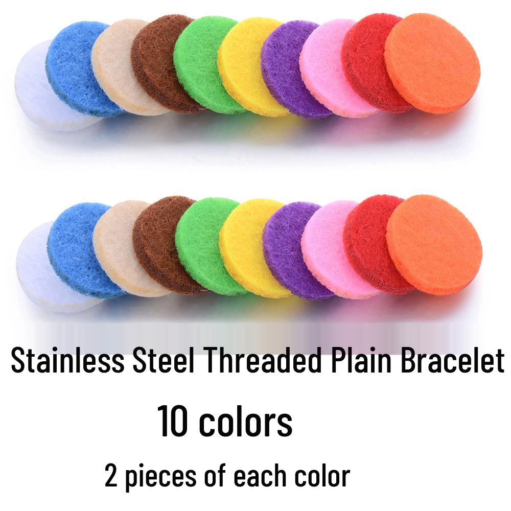 Women's Openable Titanium Steel Essential Oil Diffuser Bracelet