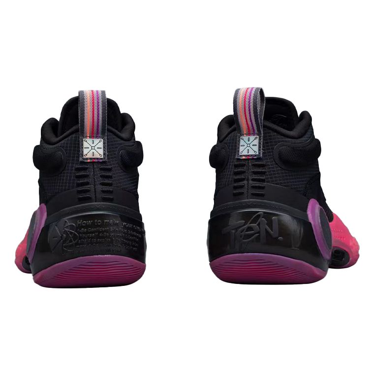 Li-Ning Way of Wade 10 Sunrise Men Sneakers Black Pink ABAS075-1