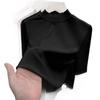 Chic High-Neck Slimming Mid-Sleeve Top (1/2 Piece) - Fashionable Natural Shoulders, Ideal for Spring/Autumn Layering, Body-Conscious Women's T-Shirt