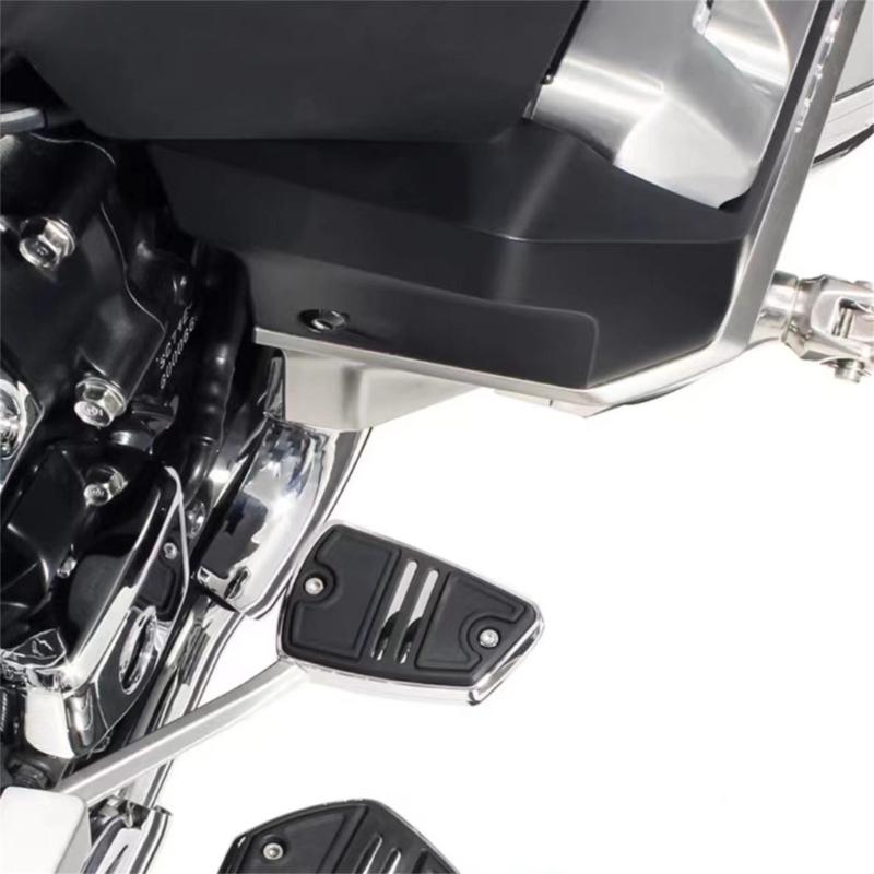 High Durability Metal Brake Pedal Protector for 1800 F6B GL1800 with Antislip Features Offering Superior Grip Stability